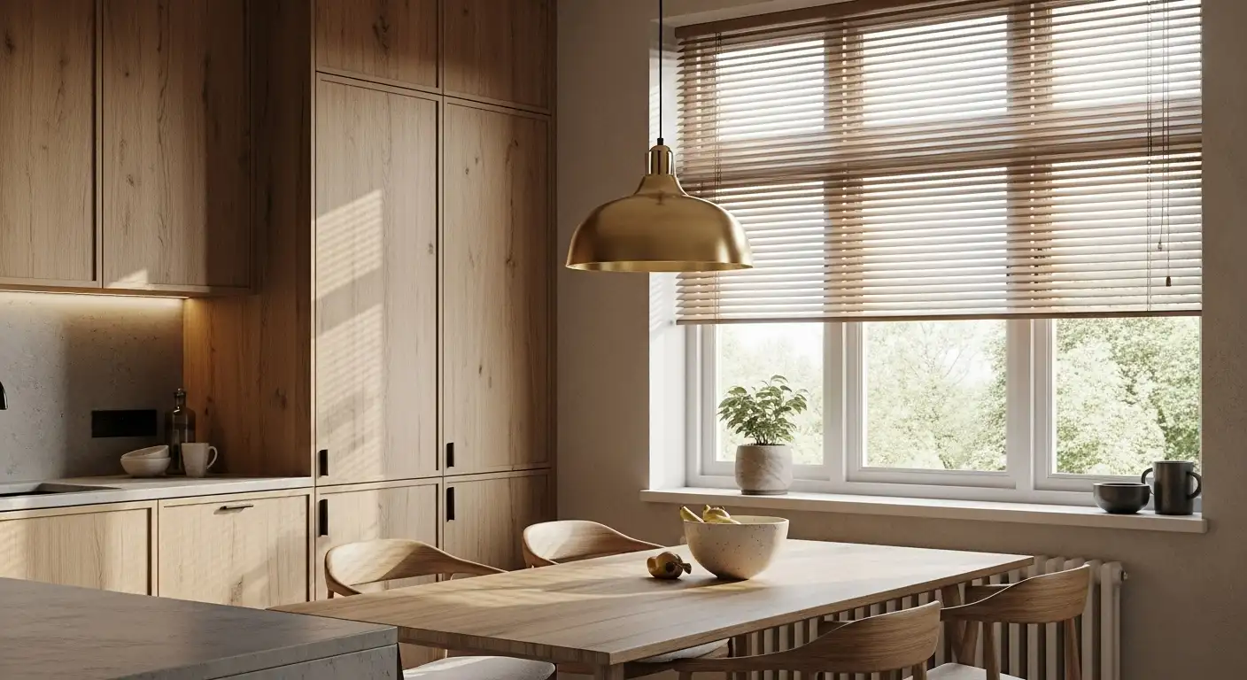 Vertical blinds for large windows and patio doors